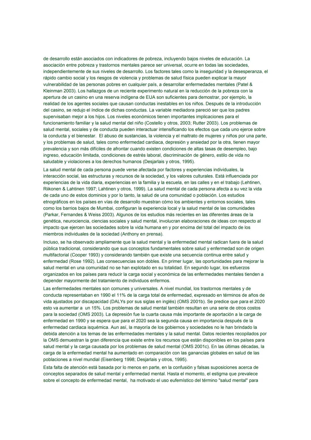 # Promoción de la Salud Mental
CONCEPTOS * EVIDENCIA EMERGENTE * PRÁCTICA
# INFORME COMPENDIADO
Un Informe de la
Organización Mundial de l