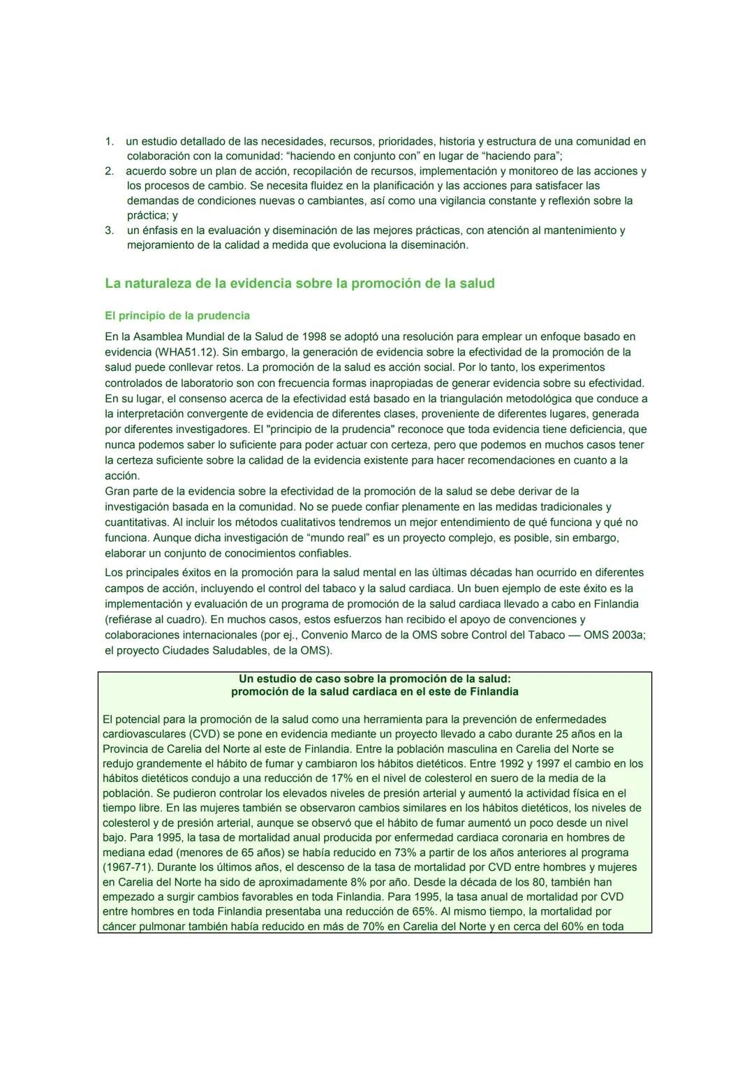 # Promoción de la Salud Mental
CONCEPTOS * EVIDENCIA EMERGENTE * PRÁCTICA
# INFORME COMPENDIADO
Un Informe de la
Organización Mundial de l