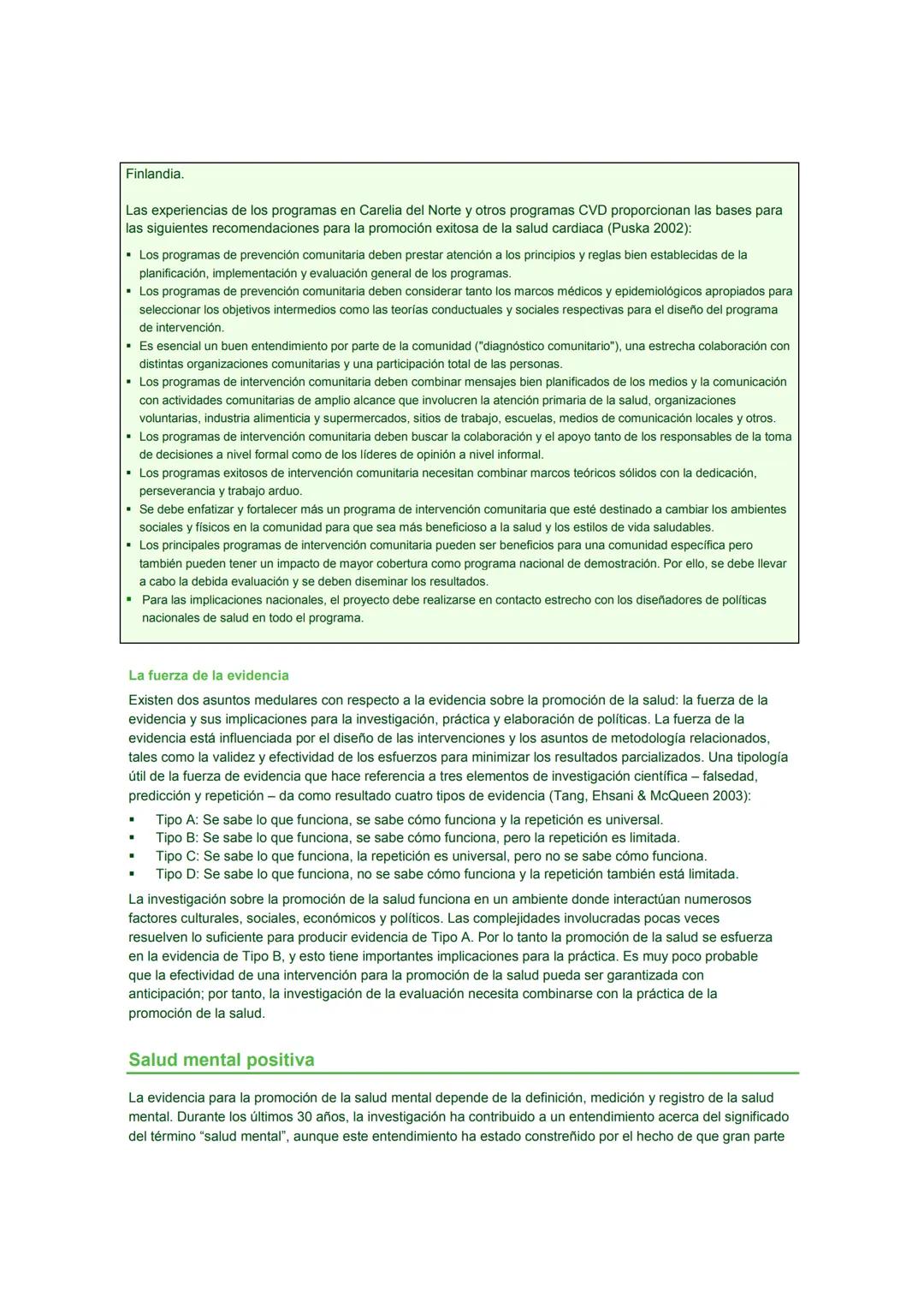 # Promoción de la Salud Mental
CONCEPTOS * EVIDENCIA EMERGENTE * PRÁCTICA
# INFORME COMPENDIADO
Un Informe de la
Organización Mundial de l
