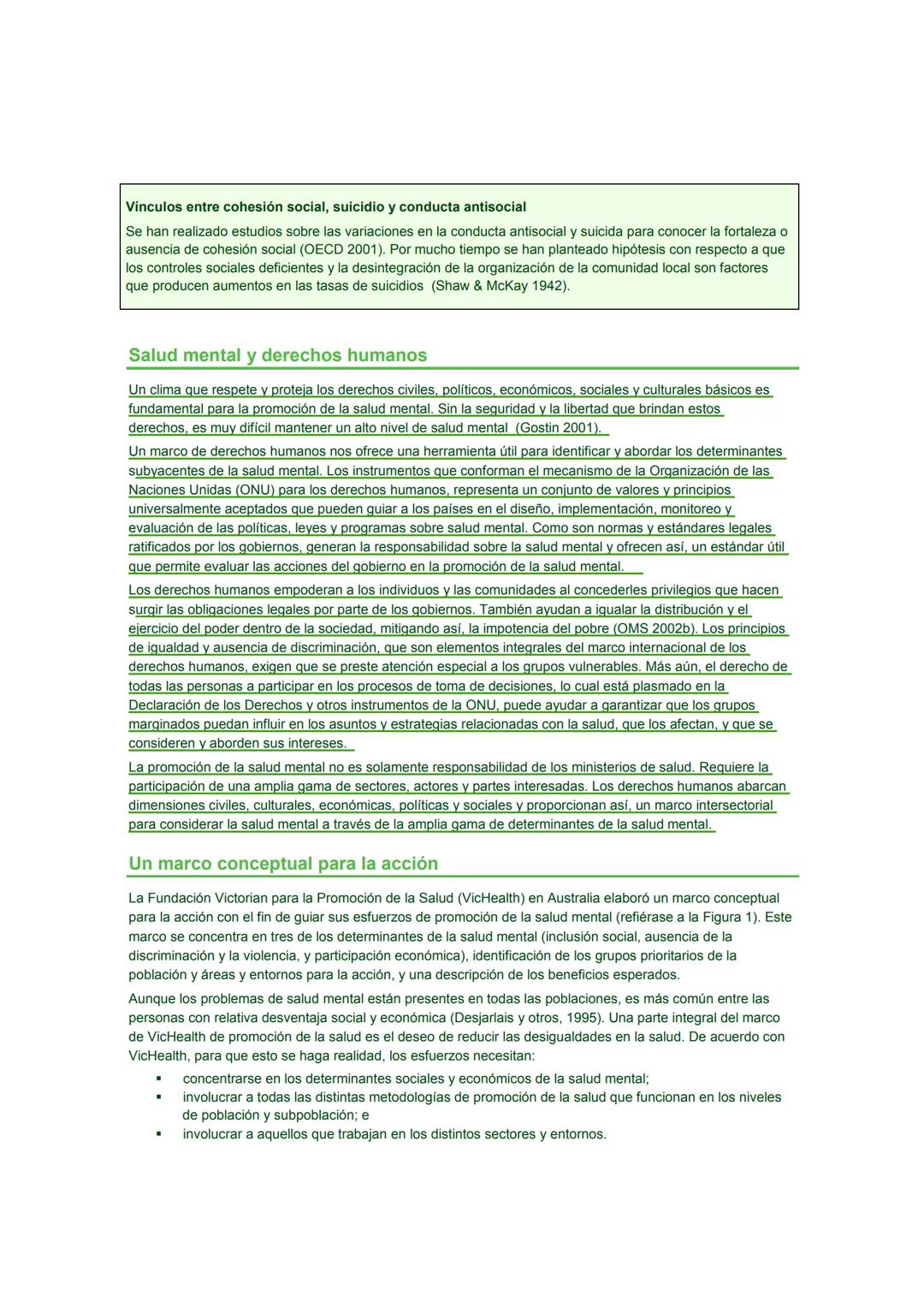 # Promoción de la Salud Mental
CONCEPTOS * EVIDENCIA EMERGENTE * PRÁCTICA
# INFORME COMPENDIADO
Un Informe de la
Organización Mundial de l