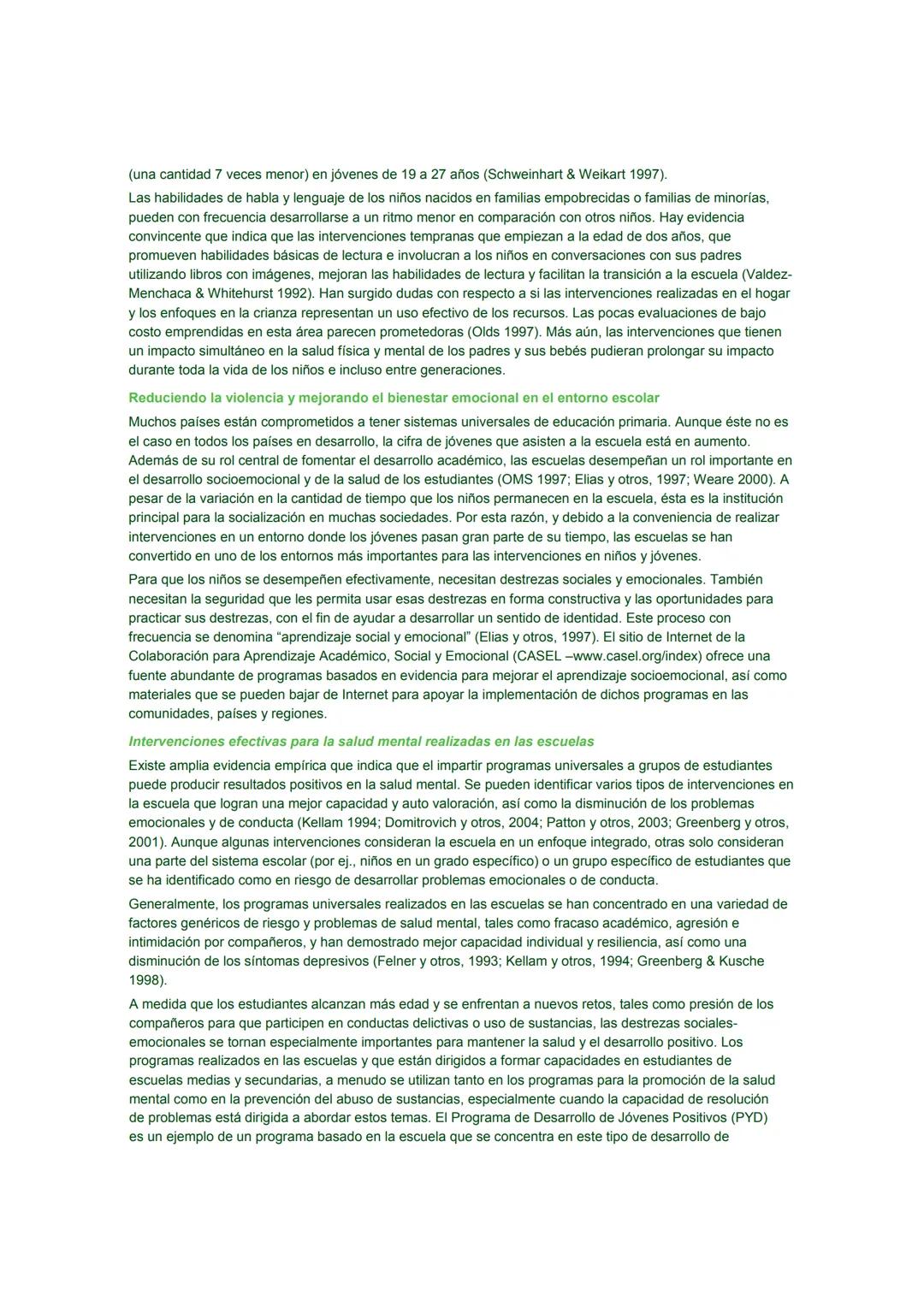 # Promoción de la Salud Mental
CONCEPTOS * EVIDENCIA EMERGENTE * PRÁCTICA
# INFORME COMPENDIADO
Un Informe de la
Organización Mundial de l