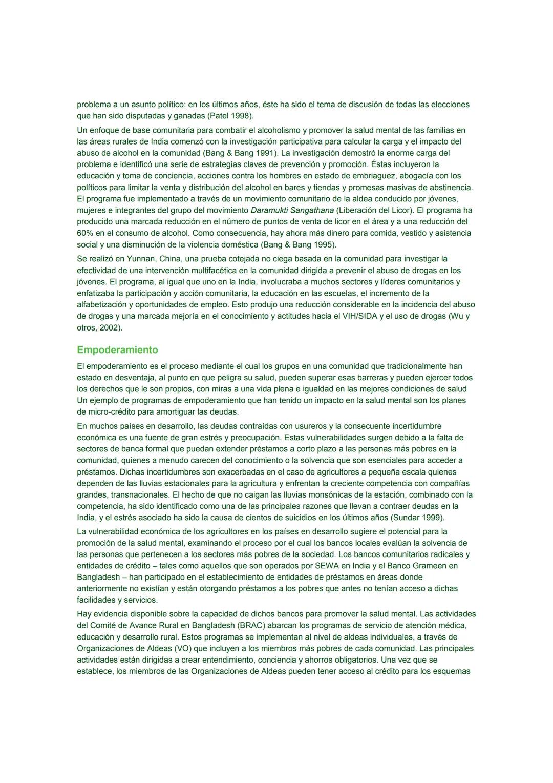 # Promoción de la Salud Mental
CONCEPTOS * EVIDENCIA EMERGENTE * PRÁCTICA
# INFORME COMPENDIADO
Un Informe de la
Organización Mundial de l