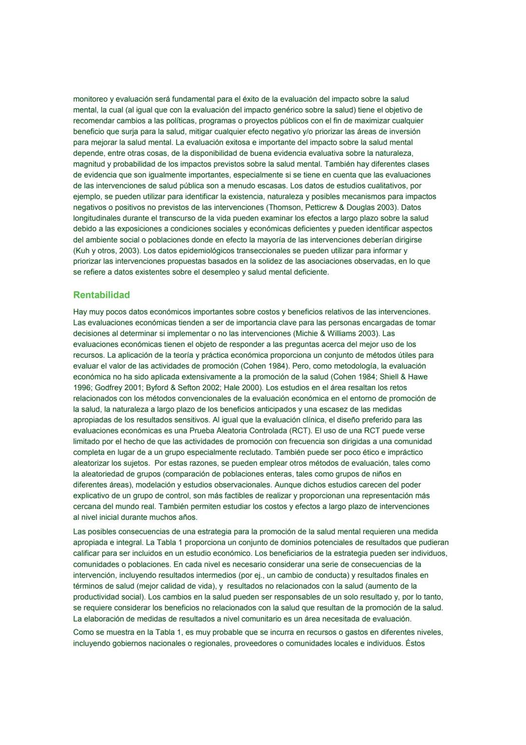 # Promoción de la Salud Mental
CONCEPTOS * EVIDENCIA EMERGENTE * PRÁCTICA
# INFORME COMPENDIADO
Un Informe de la
Organización Mundial de l