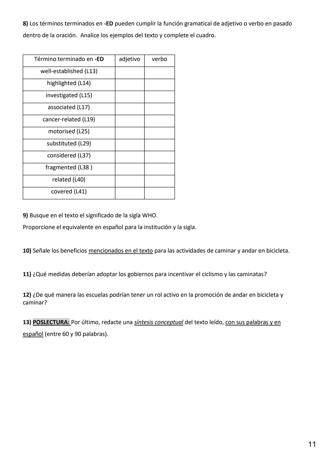 UDV
UNIVERSIDAD
NACIONAL DE
AVELLANEDA
Departamento de
CULTURA, ARTE Y COMUNICACIÓN
# Inglés I
# Cuadernillo de Textos
versión 2025
f U