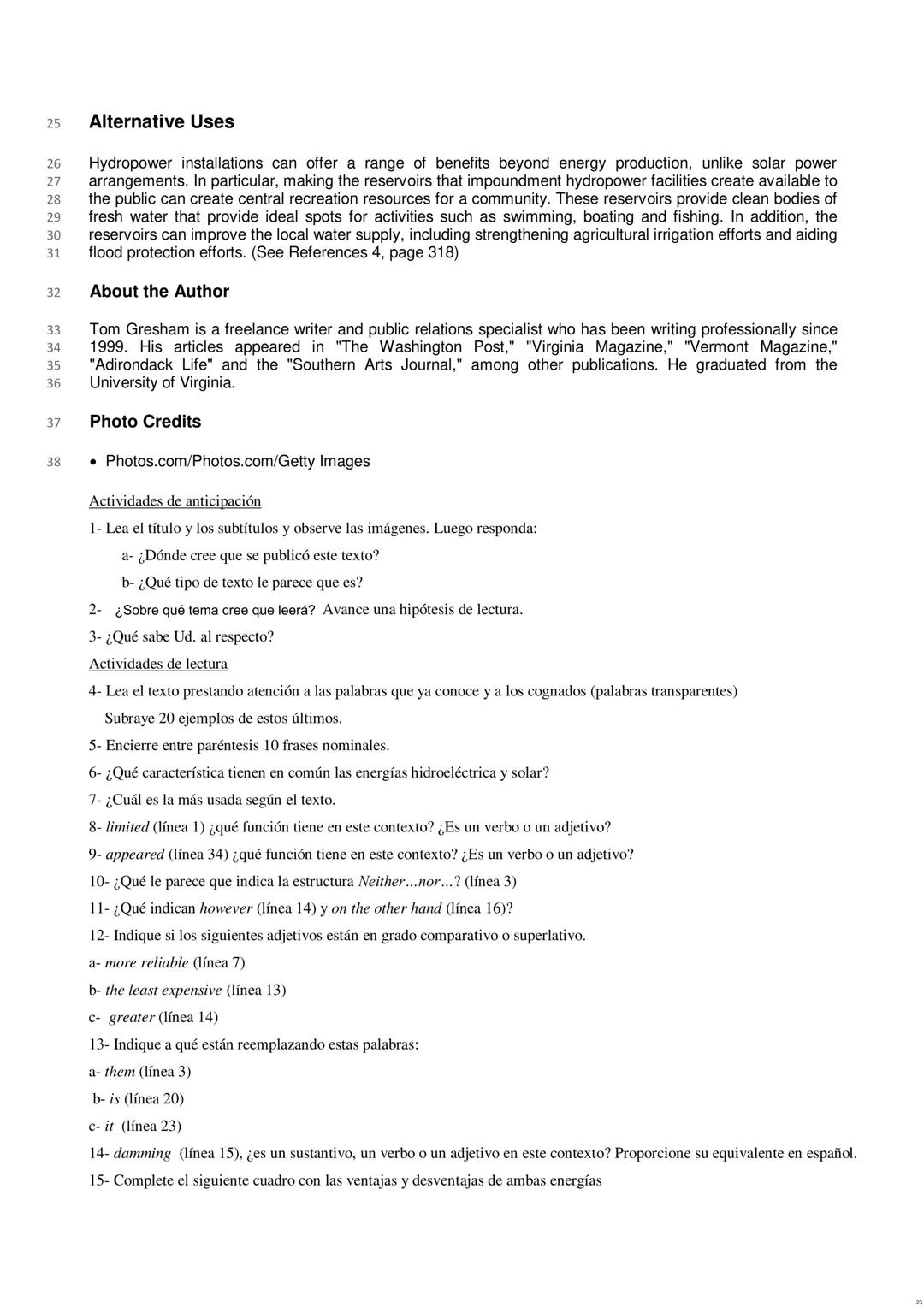 UDV
UNIVERSIDAD
NACIONAL DE
AVELLANEDA
Departamento de
CULTURA, ARTE Y COMUNICACIÓN
# Inglés I
# Cuadernillo de Textos
versión 2025
f U
