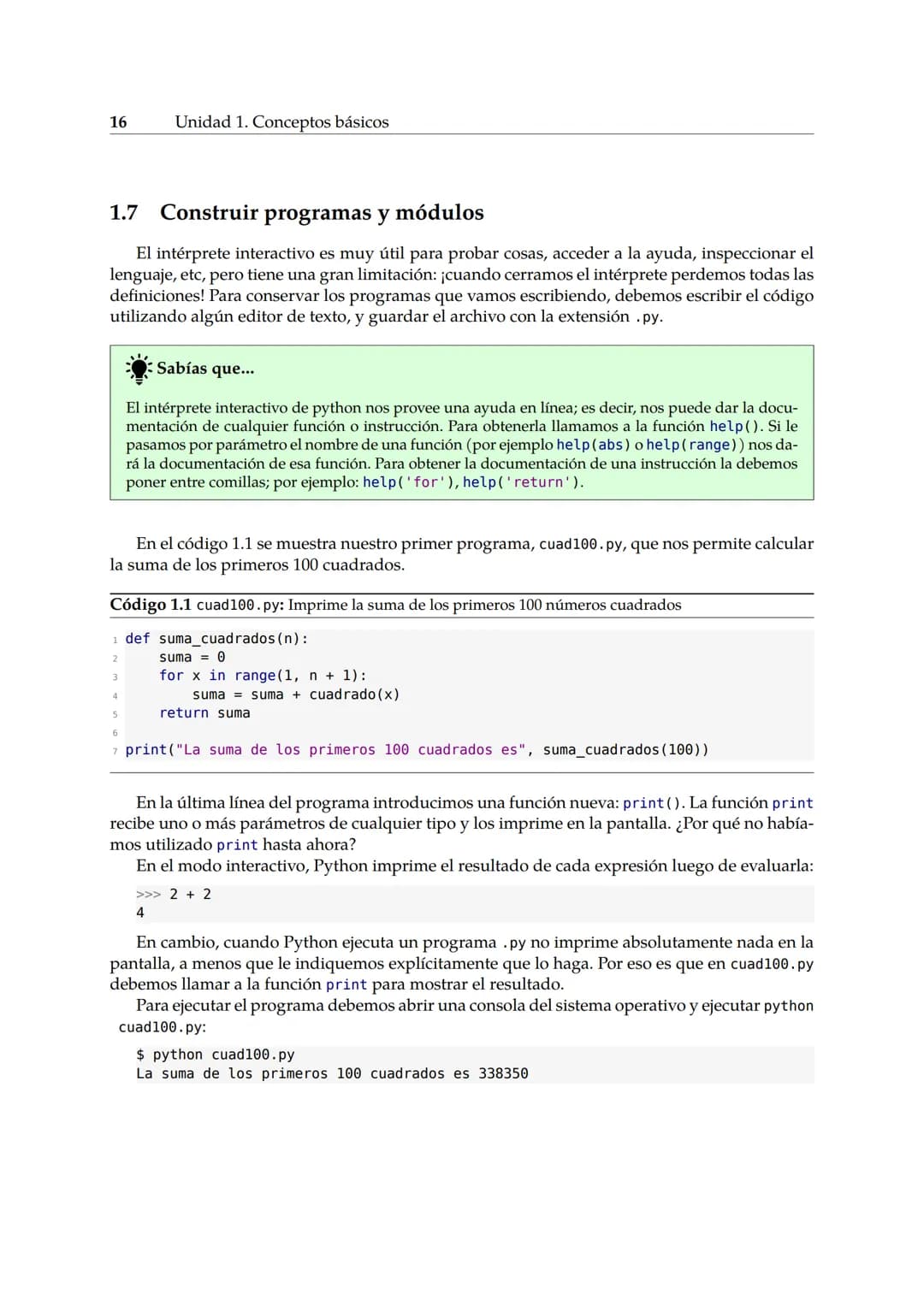 # Informática
Introducción a la Programación usando Python como herramienta
2da edición (2024) # Prólogo
Comúnmente se entiende por "Info