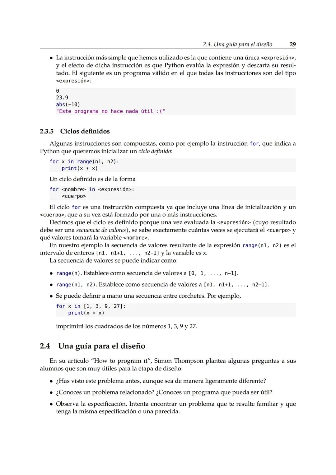 # Informática
Introducción a la Programación usando Python como herramienta
2da edición (2024) # Prólogo
Comúnmente se entiende por "Info