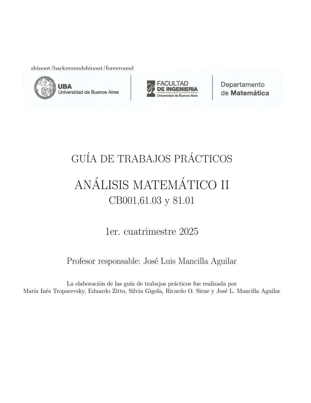 --- OCR Start ---
shipout/backgroundshipout/foreground
UBA
Universidad de Buenos Aires
FACULTAD
DE INGENIERIA
Universidad de Buenos Aires
De