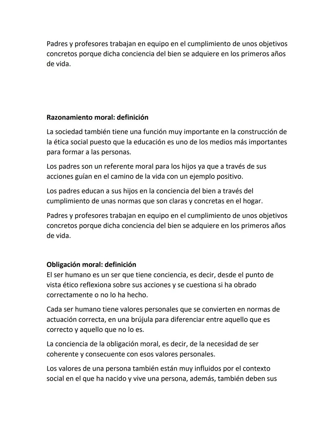 Definición de Ética y Moral
Unidad 1
La ética o filosofía moral es la rama de la filosofía que estudia la conducta
humana, lo correcto y lo