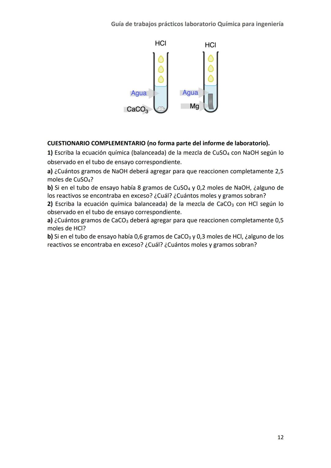 # Guía de Trabajos Prácticos
de Laboratorio
Módulo I
Primer Semestre 2025
Cátedra de Química para Ingeniería (U1901) Guía de trabajos pr