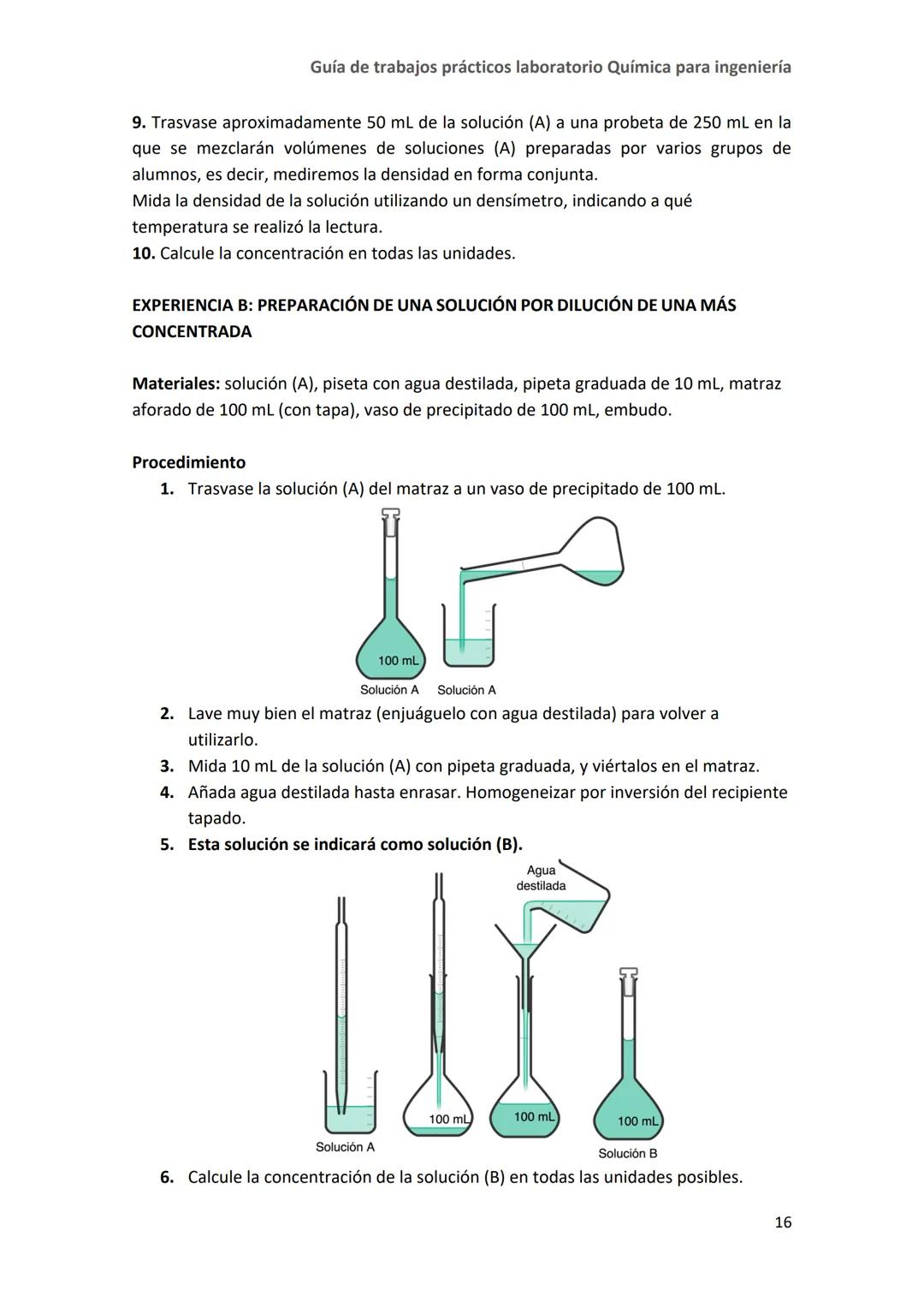 # Guía de Trabajos Prácticos
de Laboratorio
Módulo I
Primer Semestre 2025
Cátedra de Química para Ingeniería (U1901) Guía de trabajos pr