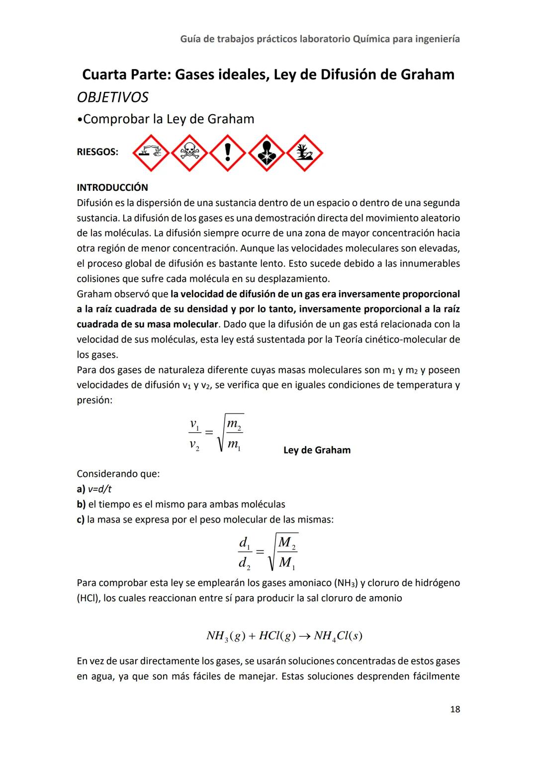 # Guía de Trabajos Prácticos
de Laboratorio
Módulo I
Primer Semestre 2025
Cátedra de Química para Ingeniería (U1901) Guía de trabajos pr