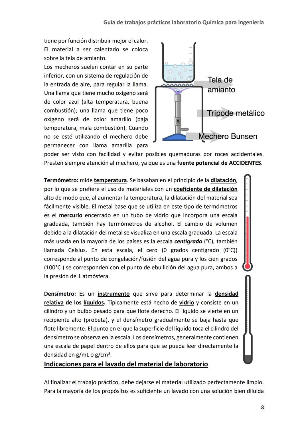 # Guía de Trabajos Prácticos
de Laboratorio
Módulo I
Primer Semestre 2025
Cátedra de Química para Ingeniería (U1901) Guía de trabajos pr