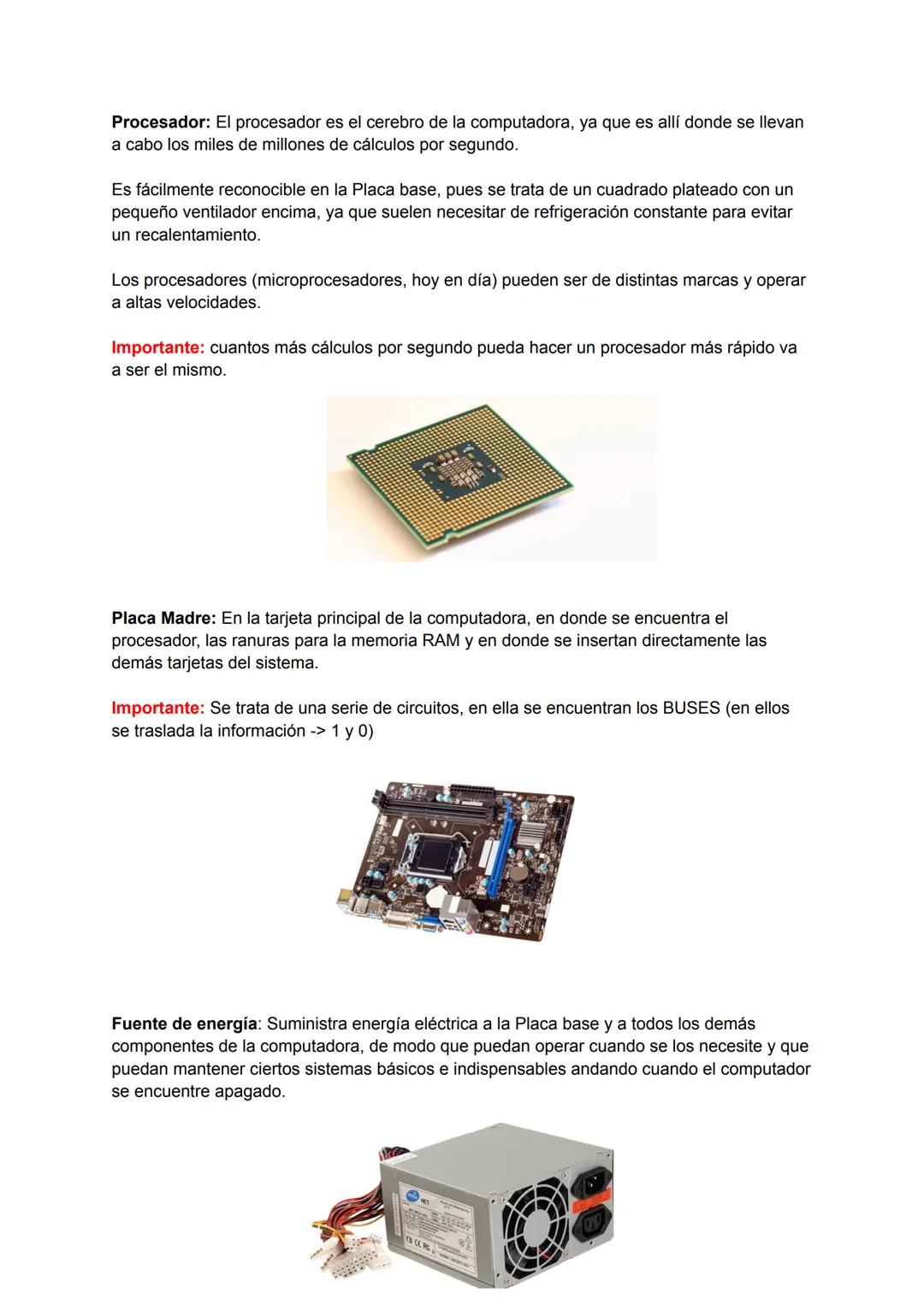 # PARTES Y FUNCIONAMIENTO DE UNA COMPUTADORA:
¿Cómo funciona una computadora?
La computadora es importante resaltar que en realidad, no en