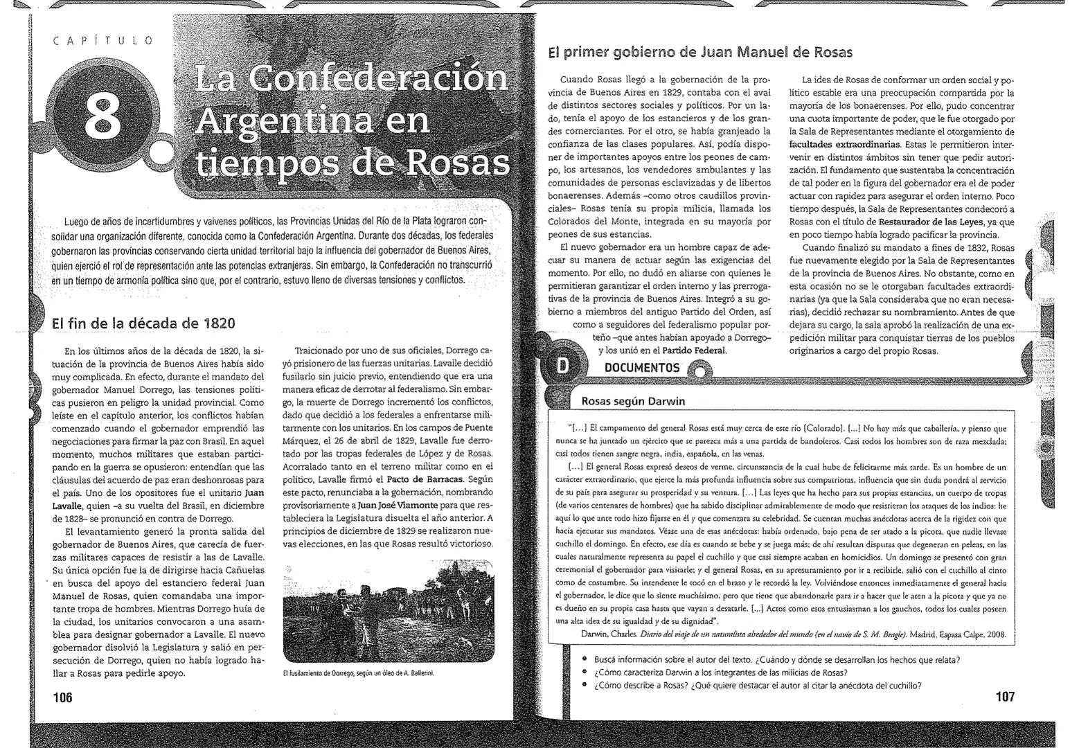 # Las economías provinciales en la década de 1820
Al finalizar las Guerras de Independencia se hi-
zo necesario reactivar la economía en las