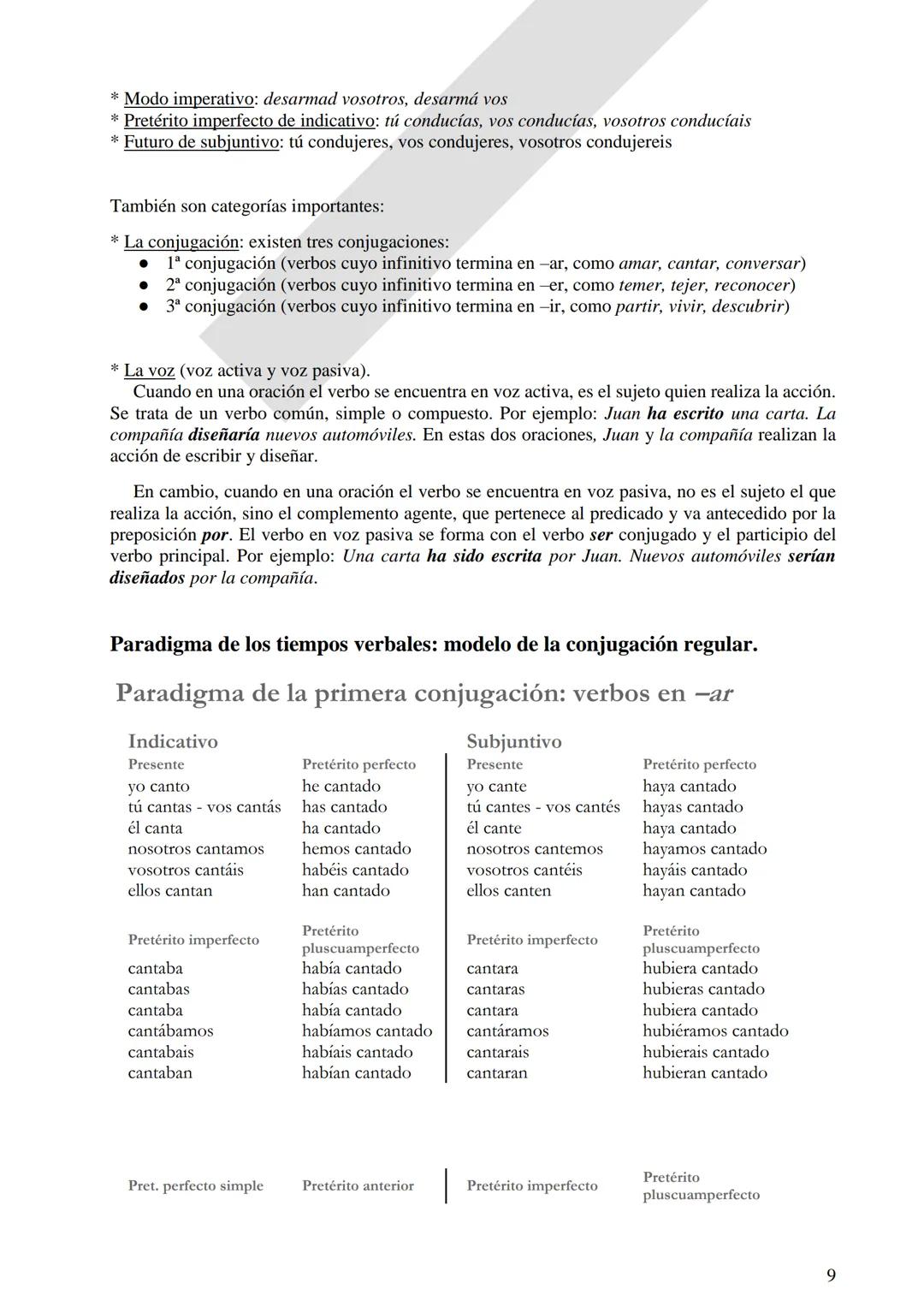 Instituto Ntra. Señora del Huerto.
3 er. Año
LENGUA Y
LITERATURA
Revisión: clases de
palabras y oración
simple.
Verbos irregulares.
Oració