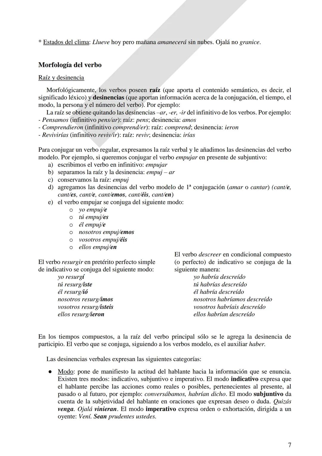 Instituto Ntra. Señora del Huerto.
3 er. Año
LENGUA Y
LITERATURA
Revisión: clases de
palabras y oración
simple.
Verbos irregulares.
Oració