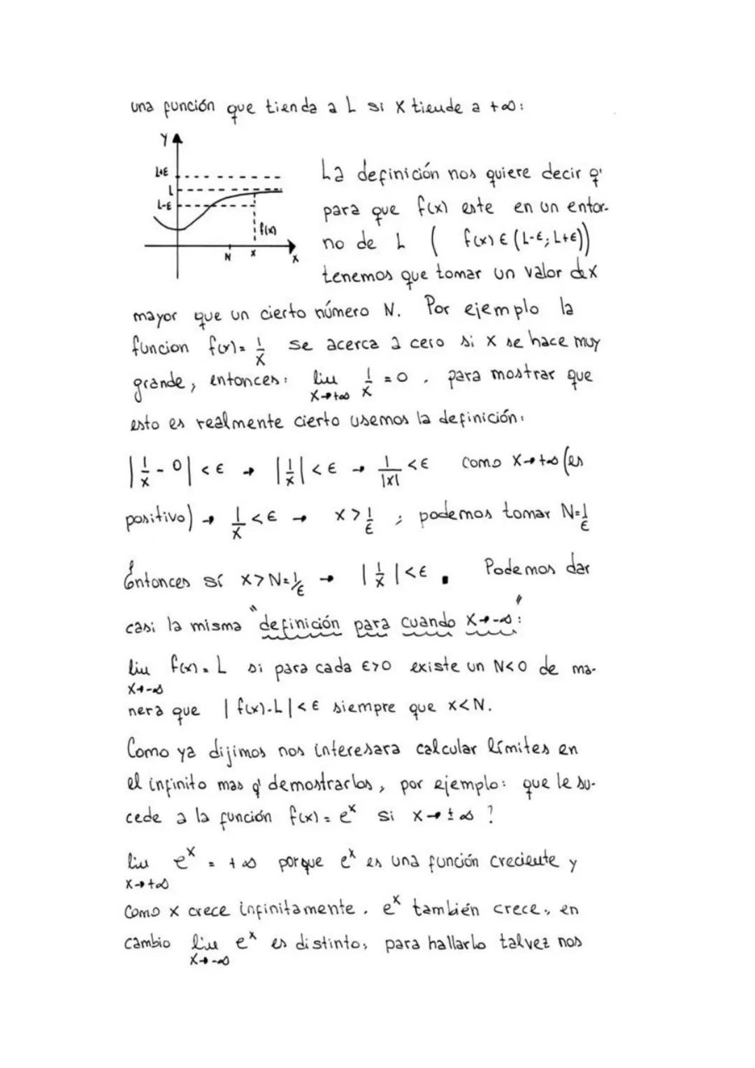 Límite
Prestemos atención ahora a la función $fcx)= 1/x$
podemos ver eu la grápica q'
si $X\to0^+$ la función se hace
infinitamente graud