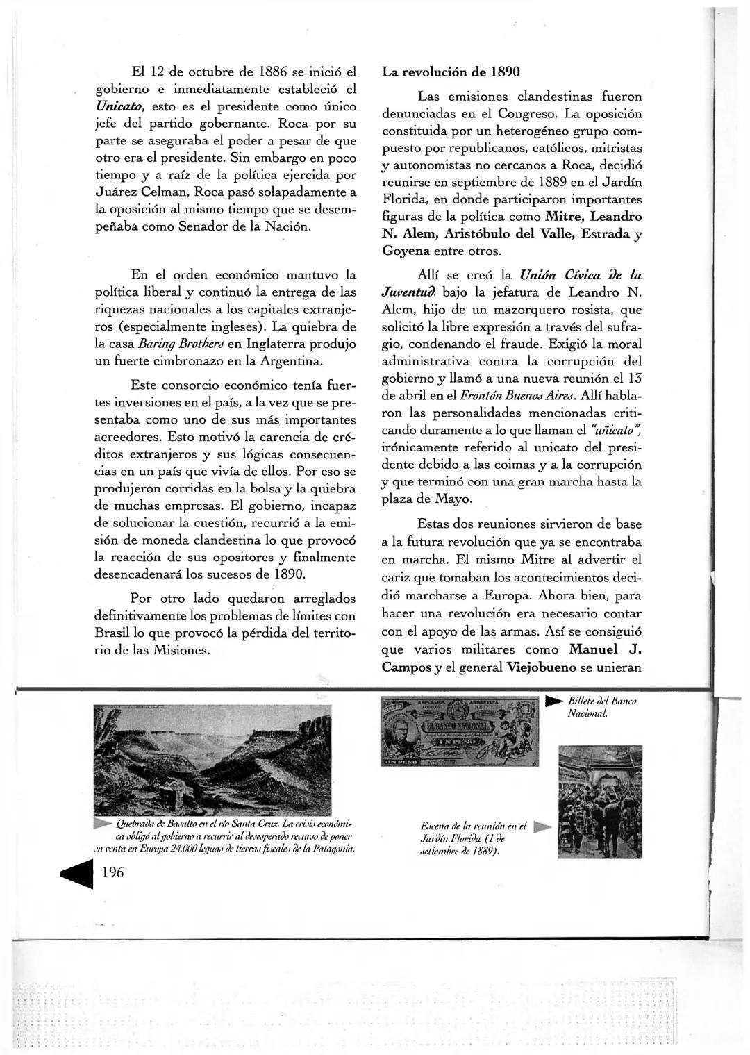 5°C - Historia - Guía Nº 1 - Formación y consolidación del estado liberal 1862-1916
PRESIDENCIA DE
BARTOLOMÉ MITRE
Como vimos en el capítu