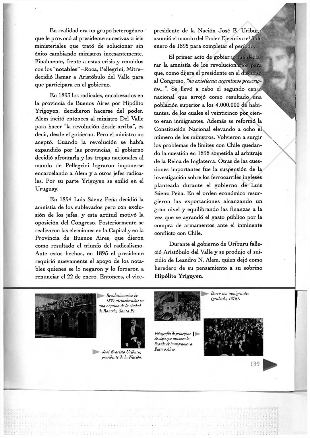 5°C - Historia - Guía Nº 1 - Formación y consolidación del estado liberal 1862-1916
PRESIDENCIA DE
BARTOLOMÉ MITRE
Como vimos en el capítu