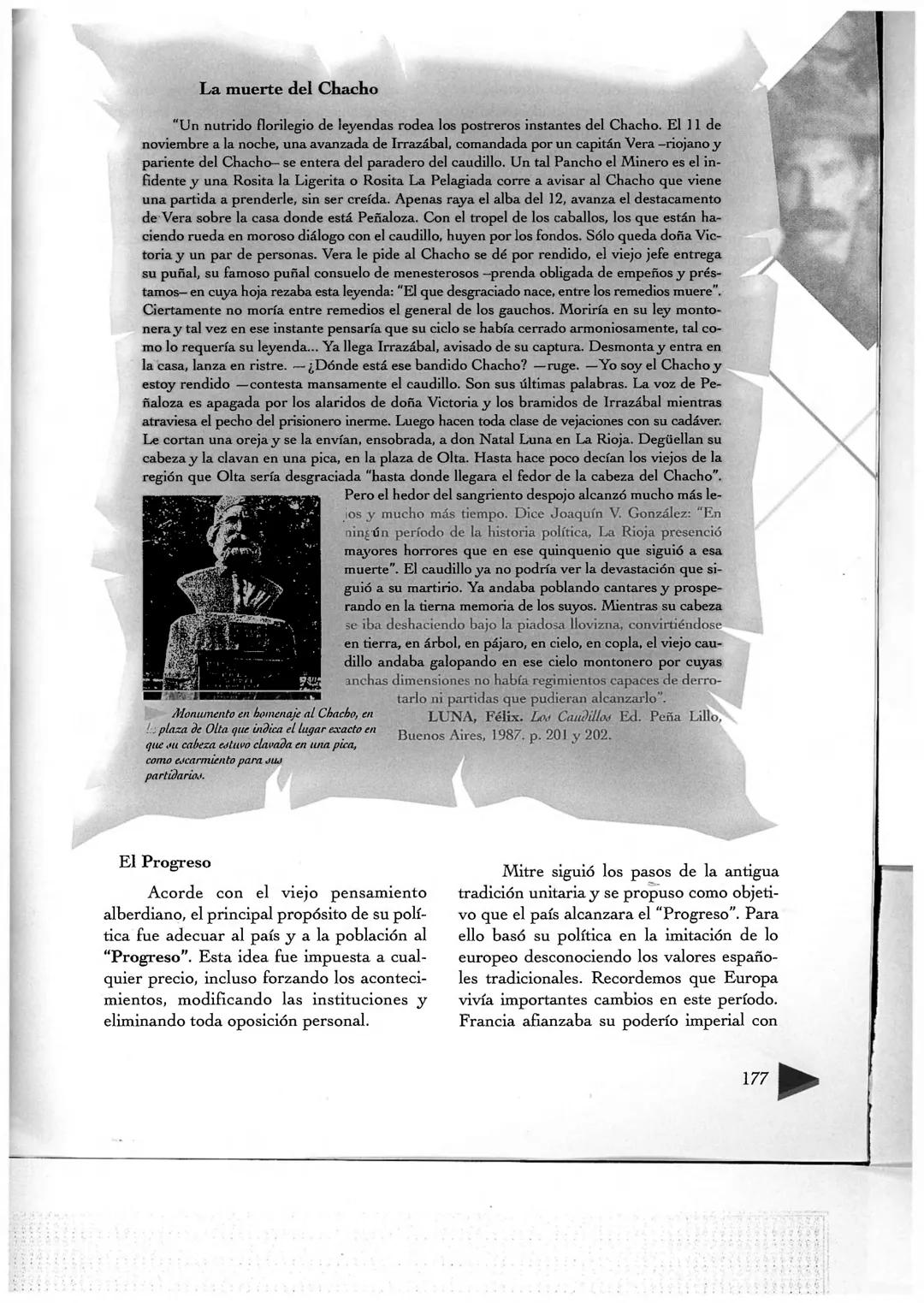 5°C - Historia - Guía Nº 1 - Formación y consolidación del estado liberal 1862-1916
PRESIDENCIA DE
BARTOLOMÉ MITRE
Como vimos en el capítu