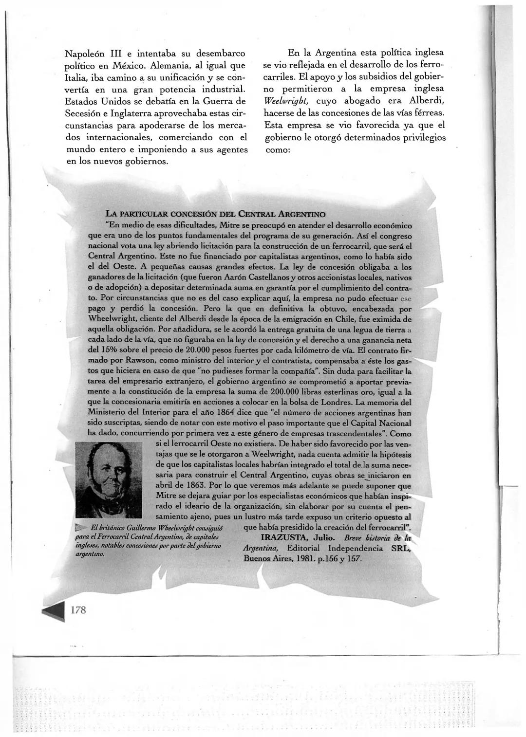 5°C - Historia - Guía Nº 1 - Formación y consolidación del estado liberal 1862-1916
PRESIDENCIA DE
BARTOLOMÉ MITRE
Como vimos en el capítu