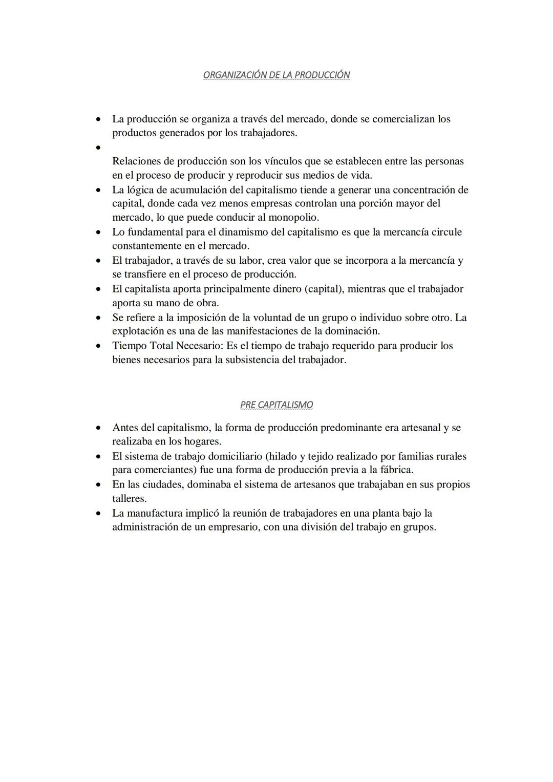 --- OCR Start ---
Análisis Socioeconómico
El capitalismo es un sistema económico y social donde la producción de bienes se
realiza principal