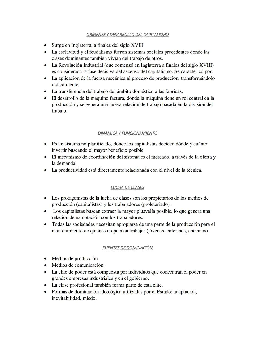 --- OCR Start ---
Análisis Socioeconómico
El capitalismo es un sistema económico y social donde la producción de bienes se
realiza principal
