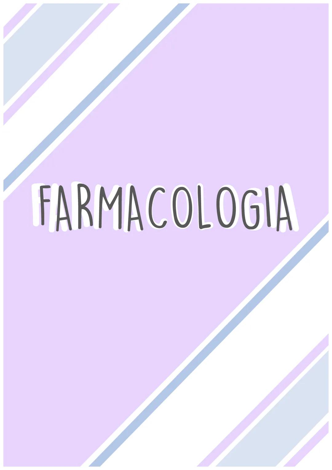 FARMACOLOGÍA