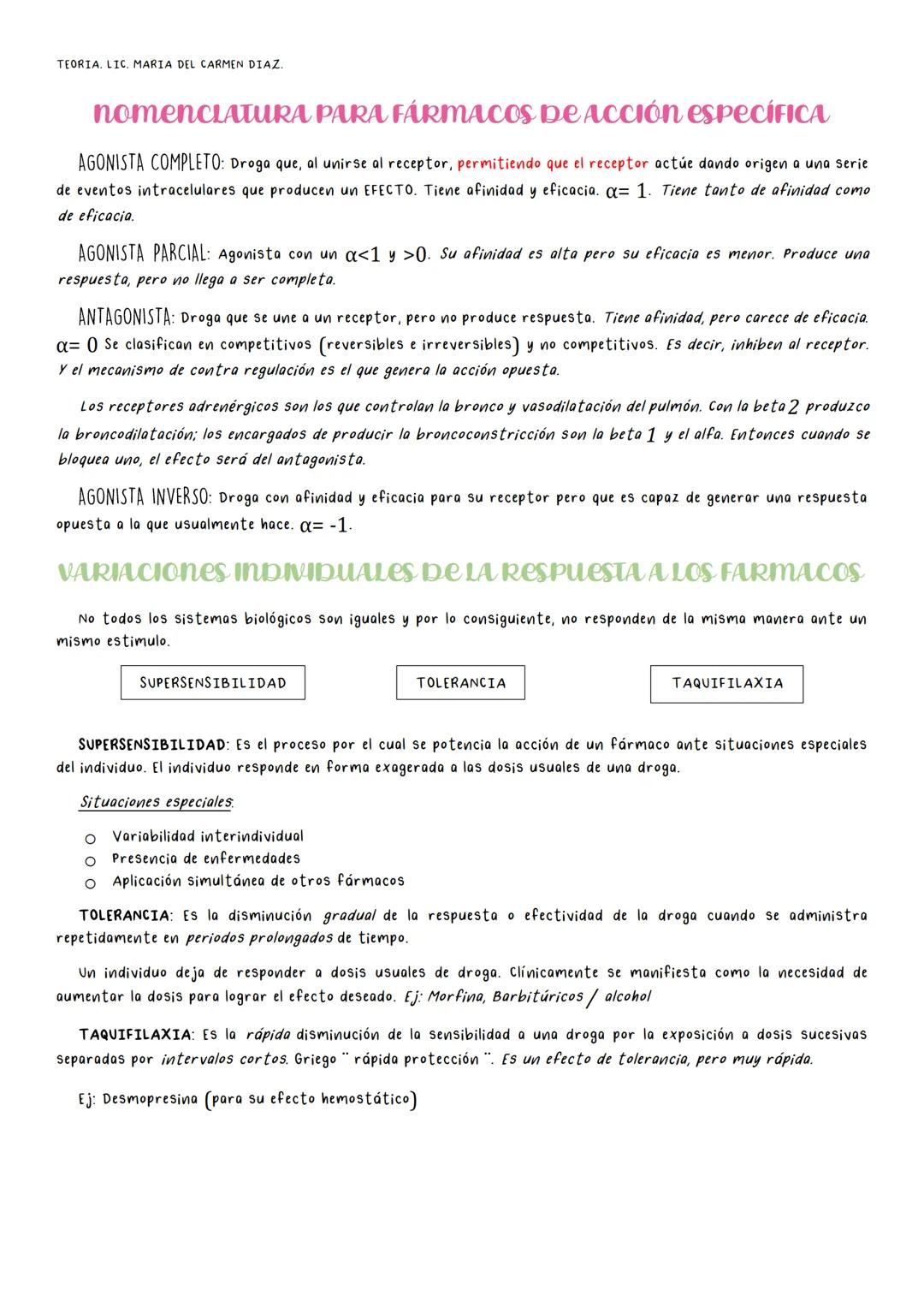 # FARMACOLOGIA 1. Farmacología clínica.
2. Farmacocinética I.
3. Farmacocinética II.
4. Farmacodinamia I y II.
5. Asma.
6. AINES y glucocort
