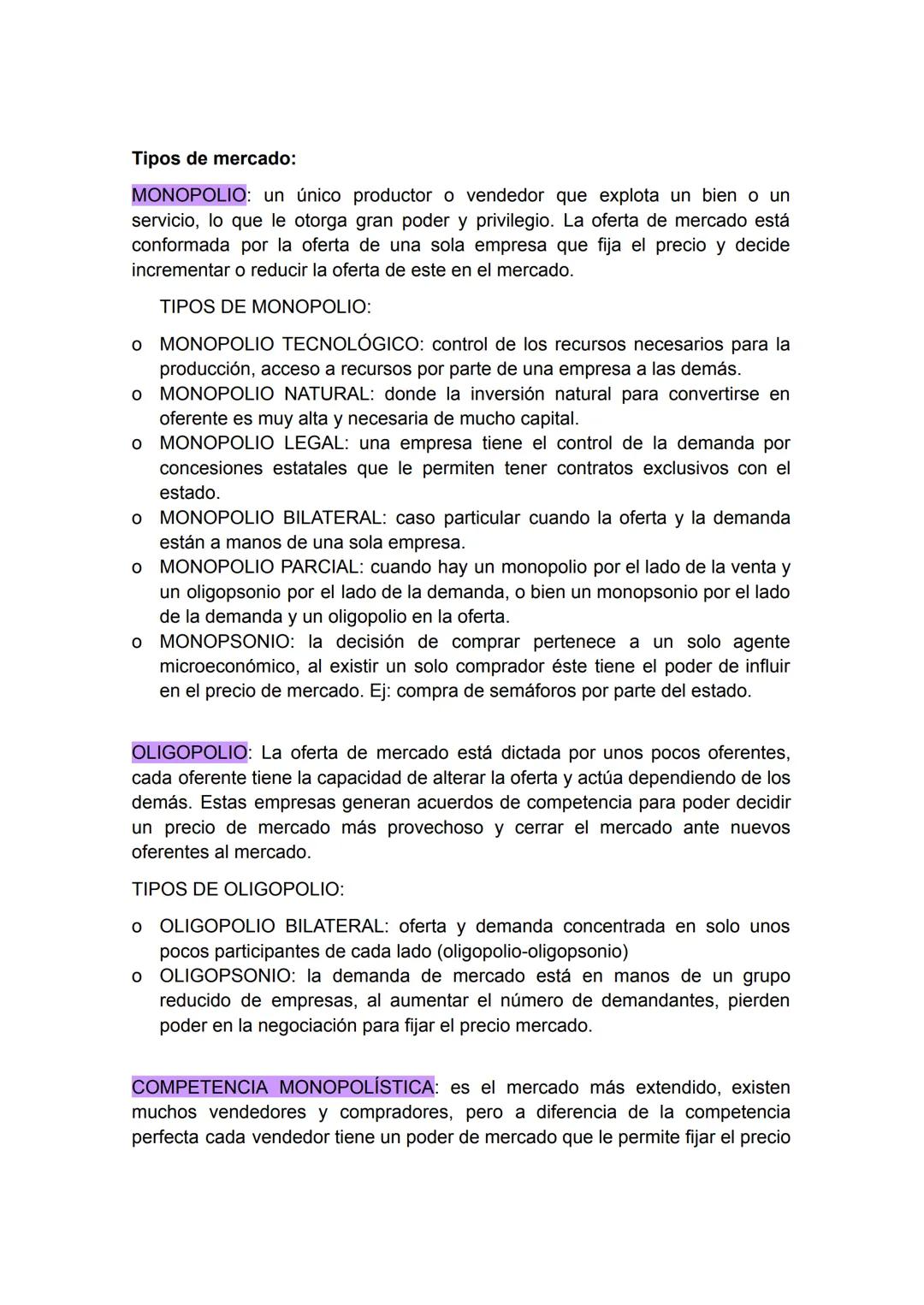 Sesión 4:
# Fallas del mercado
Cuando en el mercado se encuentran vigentes las condiciones de
competencia perfecta (atomización, homogenei