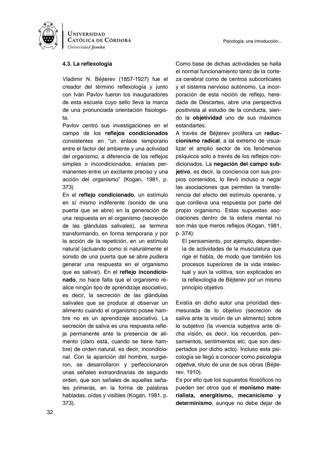 UNIVERSIDAD
CATÓLICA DE CÓRDOBA
Universidad Jesuita
Psicología
Una introducción a las
nociones fundamentales
Fabián Jordán
EDUCC
EDITOR