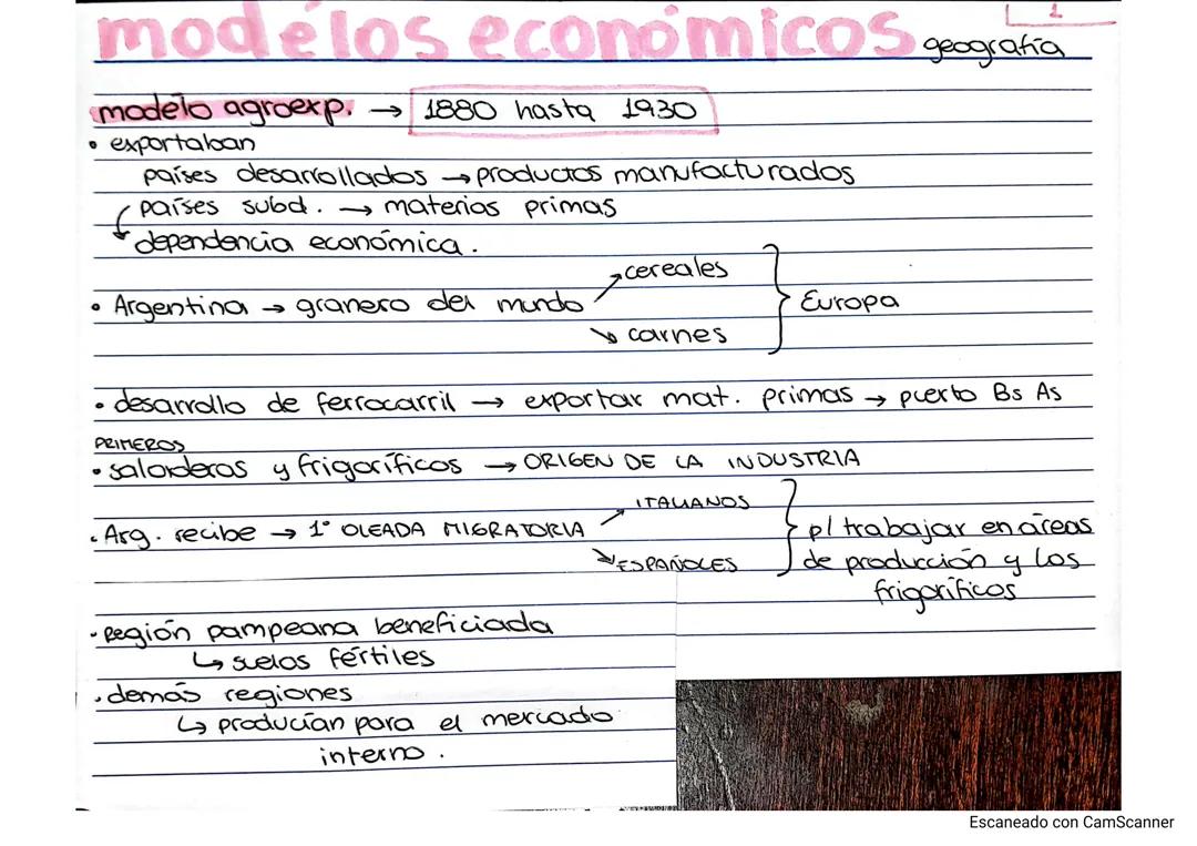 modelos económicos (argentina)