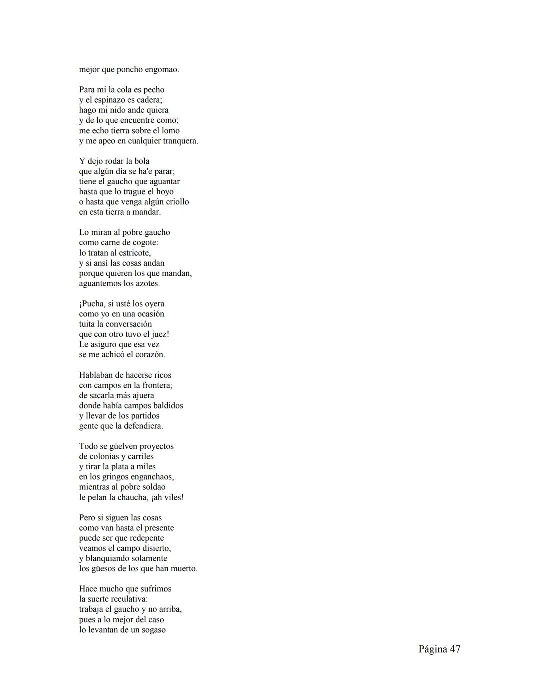 # El gaucho
# Martín Fierro
José Hernández
Recursos de dominio público
deseigned by freepik.com # José Hernández
El Gaucho Martín Fierro