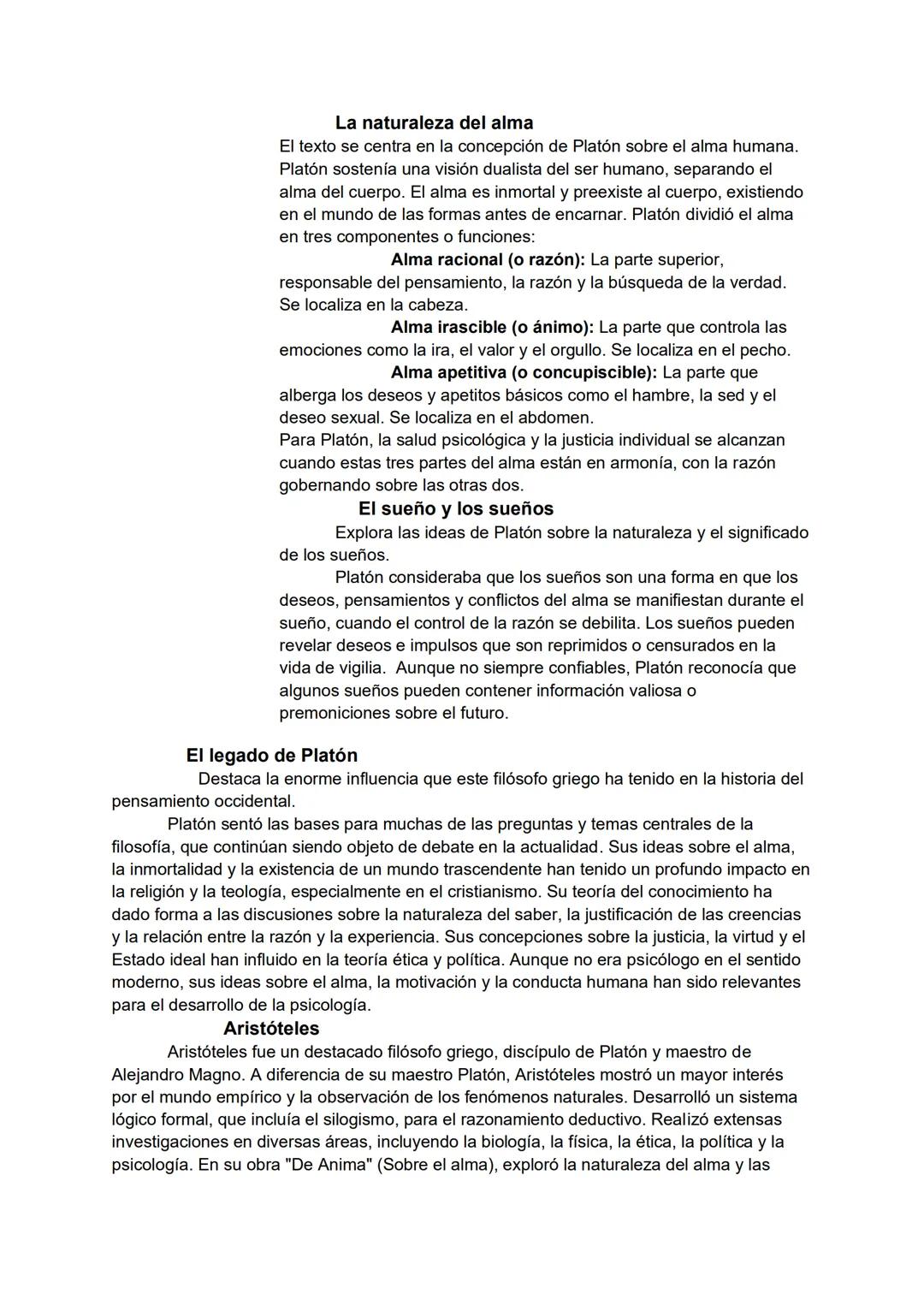 Capítulo 1
Introducción a la historia de la psicología
(Resumen)
Dónde empezar
Psicología significa, literalmente, el estudio de la psique o