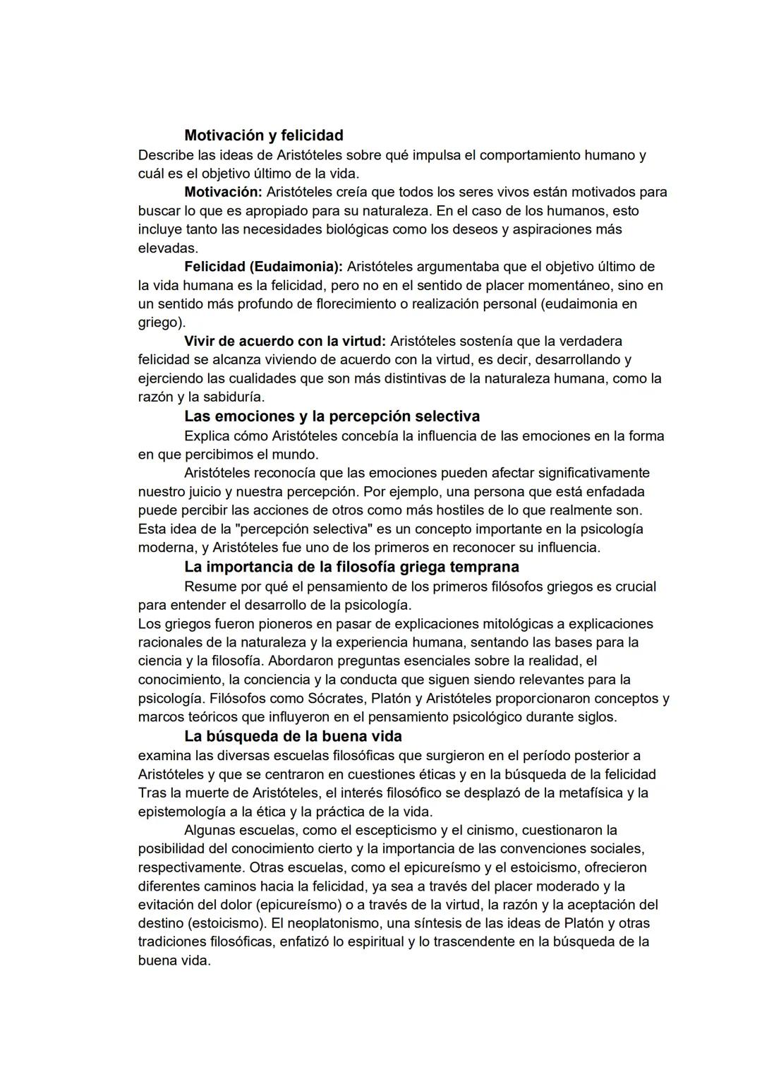 Capítulo 1
Introducción a la historia de la psicología
(Resumen)
Dónde empezar
Psicología significa, literalmente, el estudio de la psique o