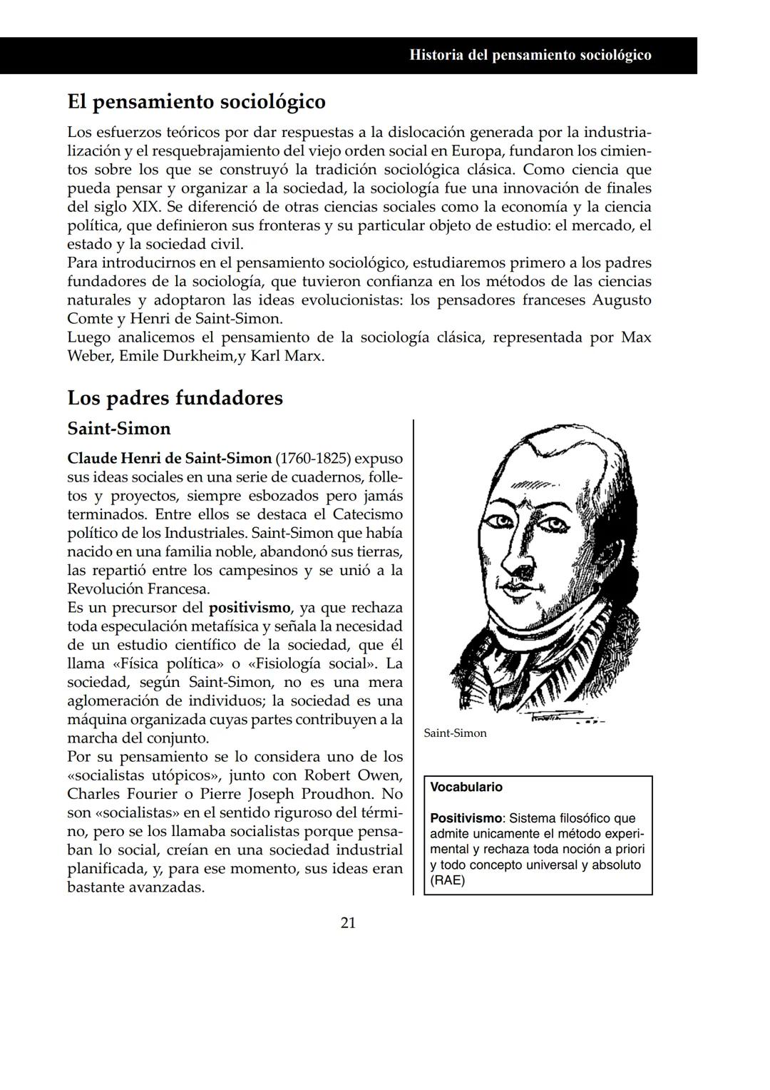 UNIDAD I
# Historia del pensamiento sociológico
## Pensar la sociedad
¿Qué es la sociedad? ¿Puede una sociedad pensarse o reflexionar sob