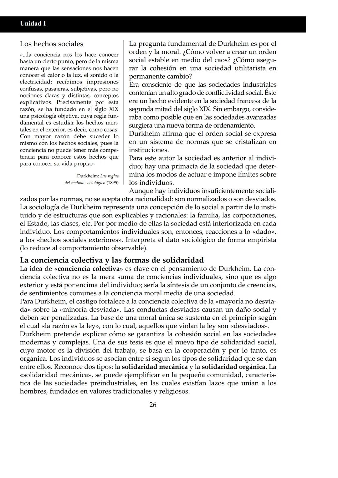 UNIDAD I
# Historia del pensamiento sociológico
## Pensar la sociedad
¿Qué es la sociedad? ¿Puede una sociedad pensarse o reflexionar sob