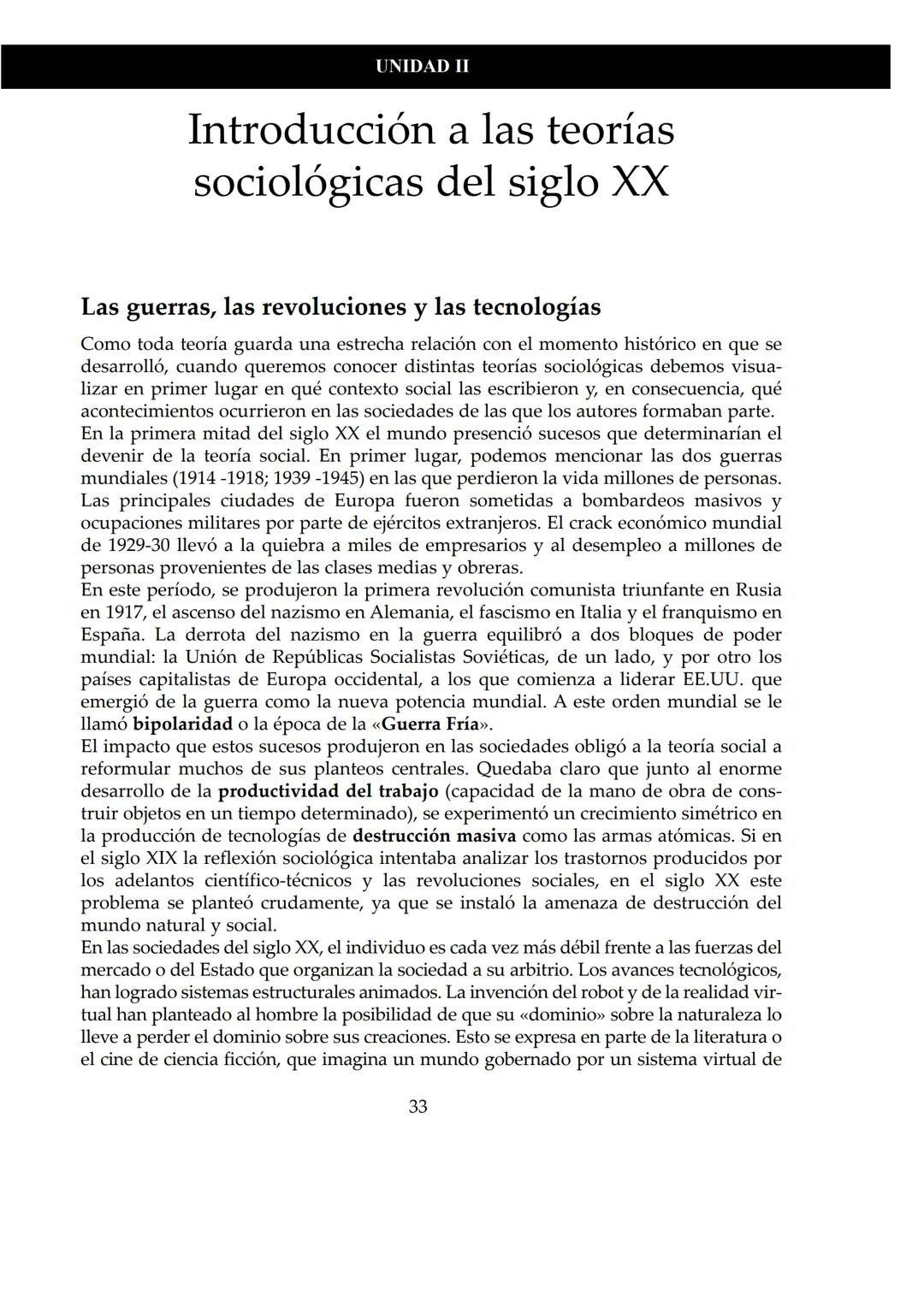 UNIDAD I
# Historia del pensamiento sociológico
## Pensar la sociedad
¿Qué es la sociedad? ¿Puede una sociedad pensarse o reflexionar sob