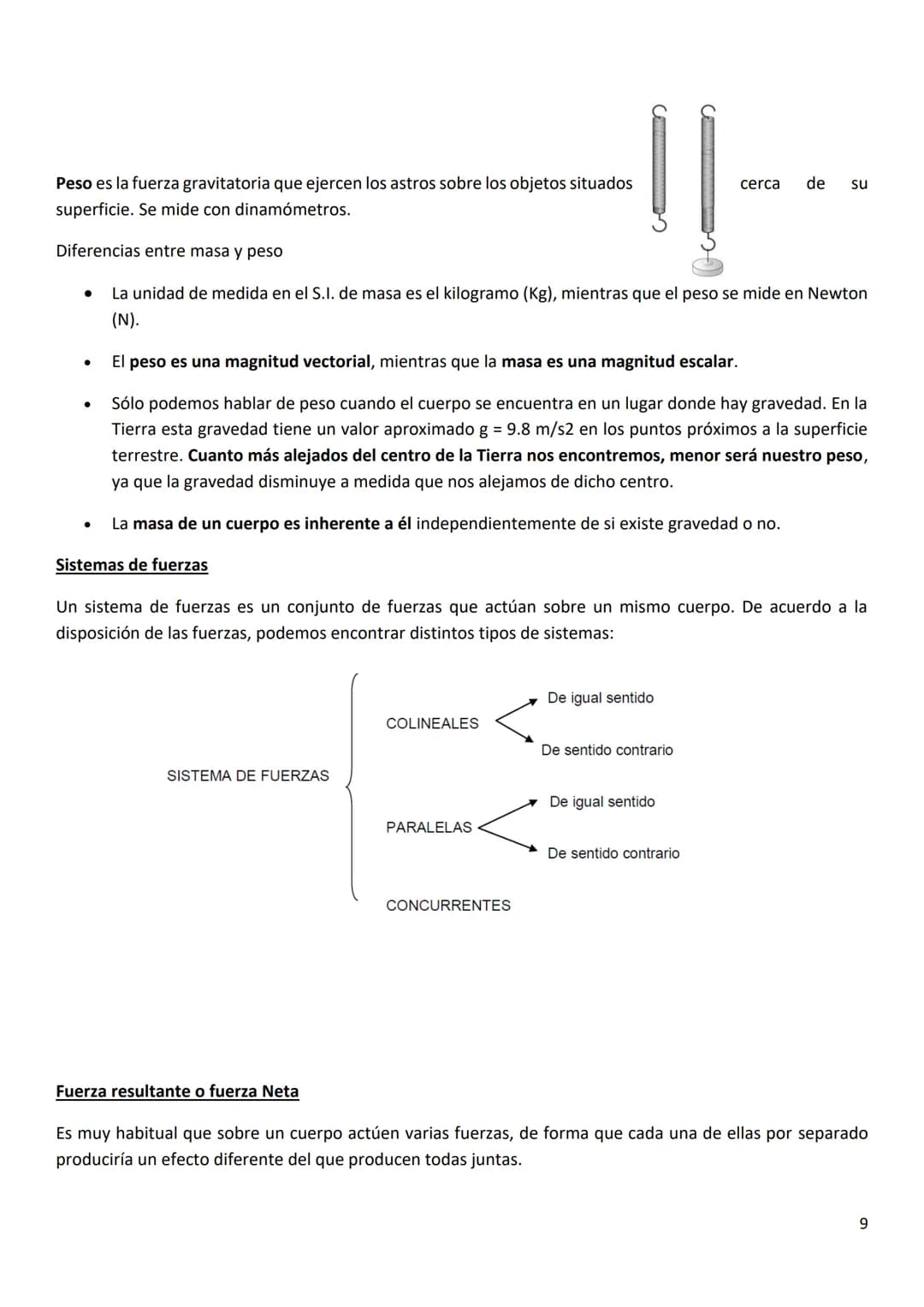 # Unidad 1: Fuerzas
Con mucha frecuencia utilizas el término "fuerza", aunque seguramente no tienes muy claro su significado. Fijate en las