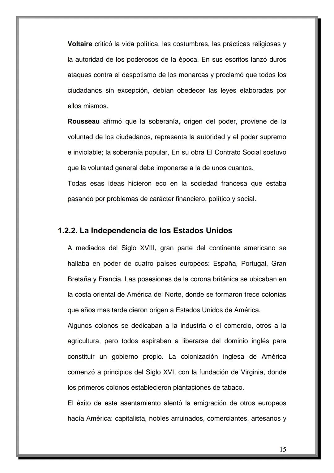 # INDICE
Tema | Página
---|---
Introducción | 4
CAPITULO UNO
Reseña Histórica de la Revolución Francesa
1.1 Antecedentes | 07
1.2 Causas d