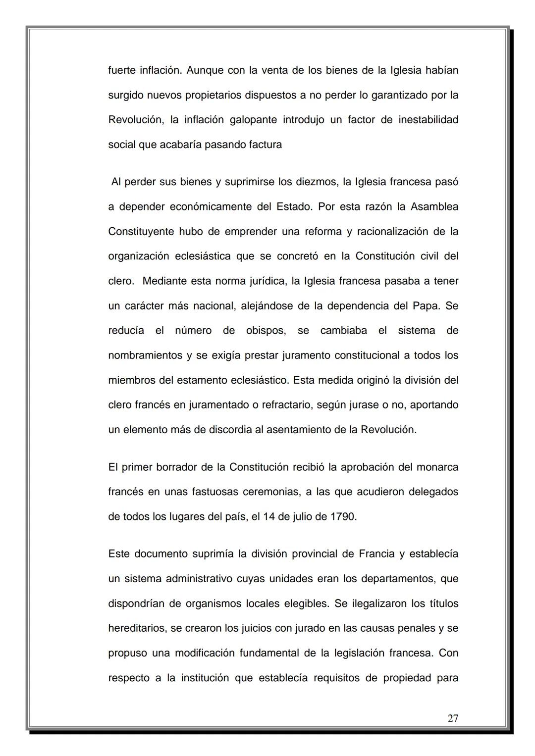 # INDICE
Tema | Página
---|---
Introducción | 4
CAPITULO UNO
Reseña Histórica de la Revolución Francesa
1.1 Antecedentes | 07
1.2 Causas d