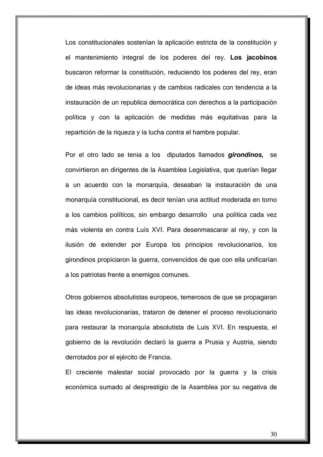# INDICE
Tema | Página
---|---
Introducción | 4
CAPITULO UNO
Reseña Histórica de la Revolución Francesa
1.1 Antecedentes | 07
1.2 Causas d