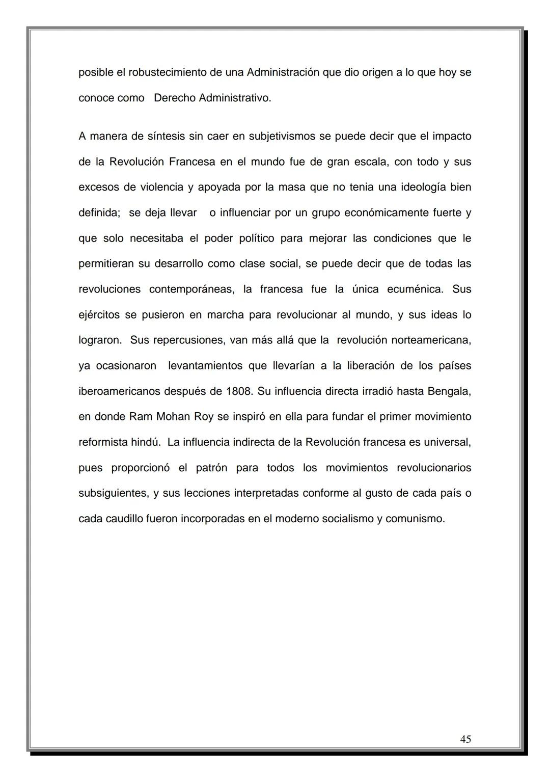 # INDICE
Tema | Página
---|---
Introducción | 4
CAPITULO UNO
Reseña Histórica de la Revolución Francesa
1.1 Antecedentes | 07
1.2 Causas d