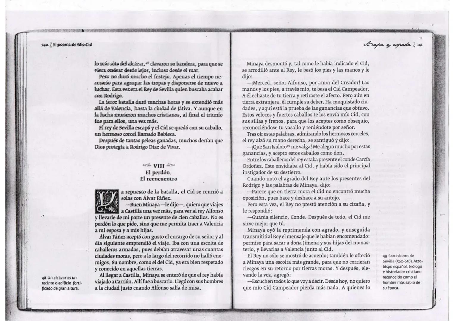 i lover. Duende lo c
you
en eigenen a Time
pliers que to
Tition in Emém
El poema
de Mio Cid 116 El poema de Mio Cid
1 Vivar es una antigua