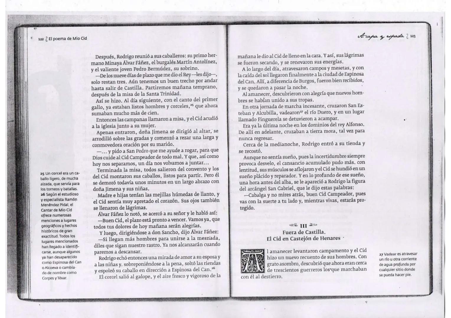 i lover. Duende lo c
you
en eigenen a Time
pliers que to
Tition in Emém
El poema
de Mio Cid 116 El poema de Mio Cid
1 Vivar es una antigua