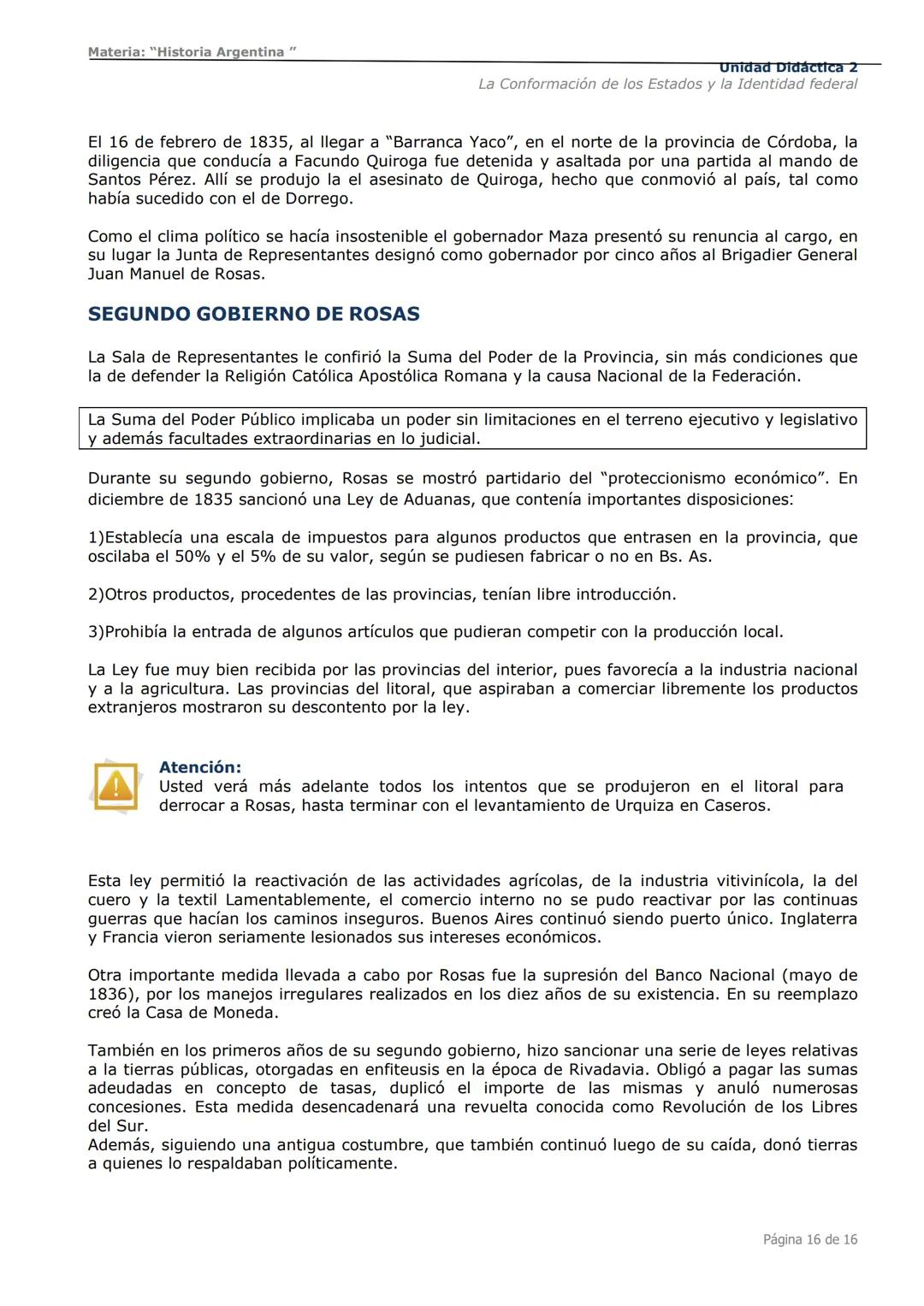 # Curso de Apoyo para el Ingreso a los
Institutos de Formación del Ejército
Argentino
# Materia:
"Historia Argentina"
# Unidad Didáctica 1