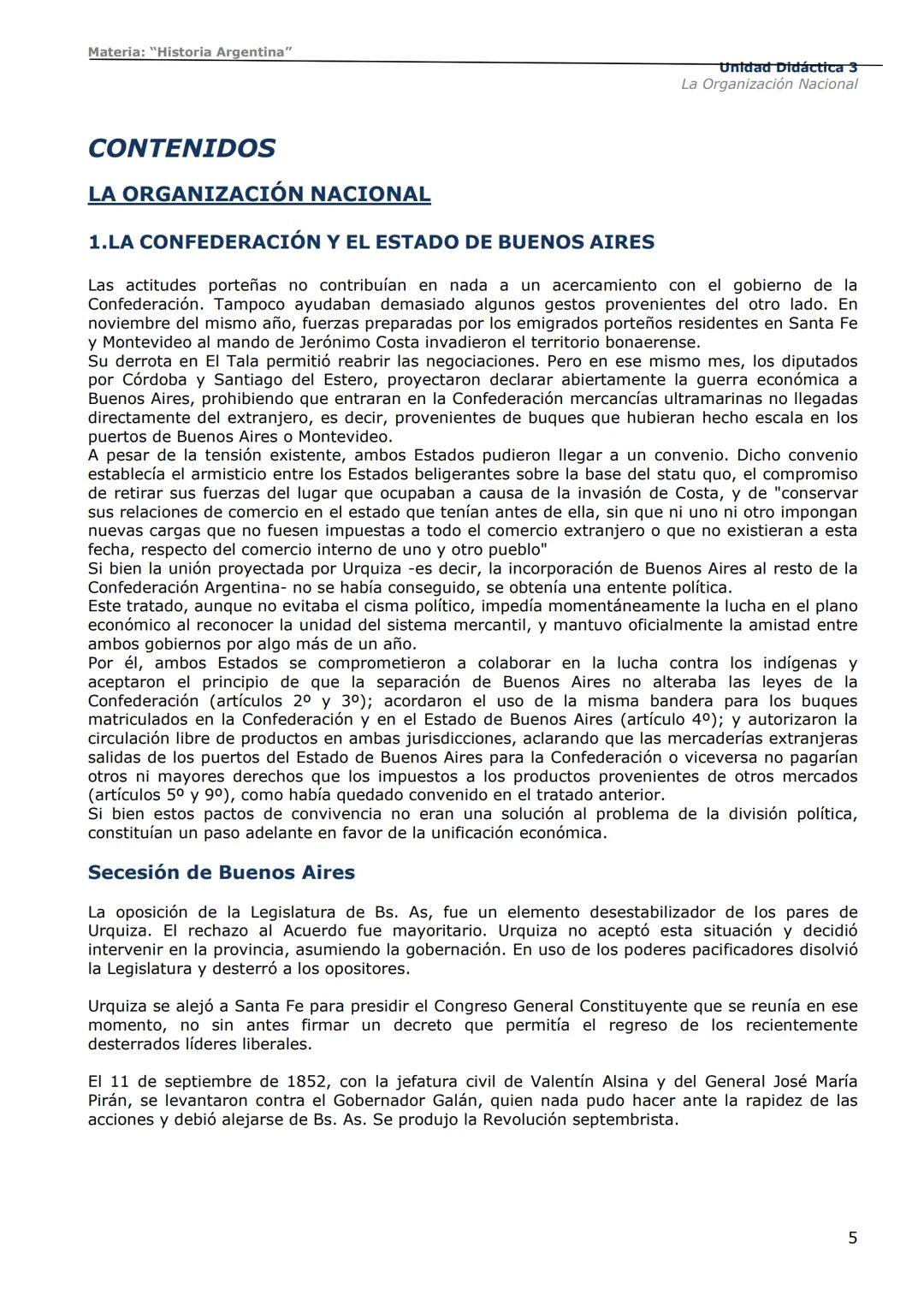 # Curso de Apoyo para el Ingreso a los
Institutos de Formación del Ejército
Argentino
# Materia:
"Historia Argentina"
# Unidad Didáctica 1