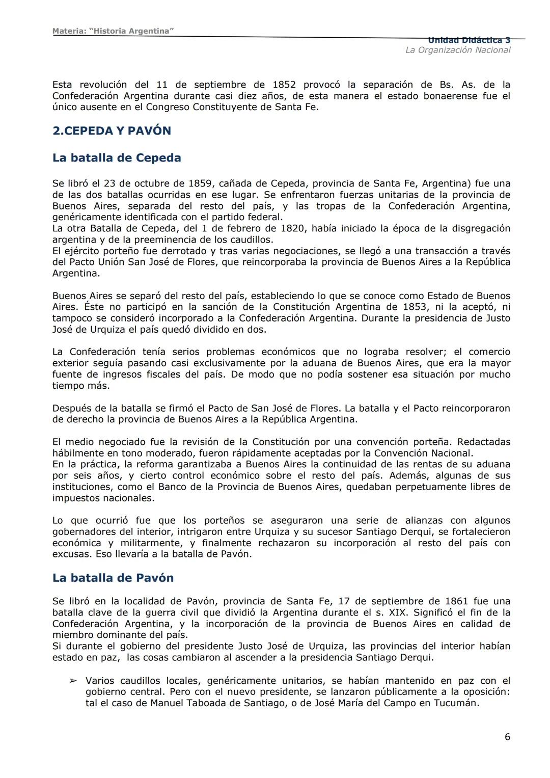 # Curso de Apoyo para el Ingreso a los
Institutos de Formación del Ejército
Argentino
# Materia:
"Historia Argentina"
# Unidad Didáctica 1