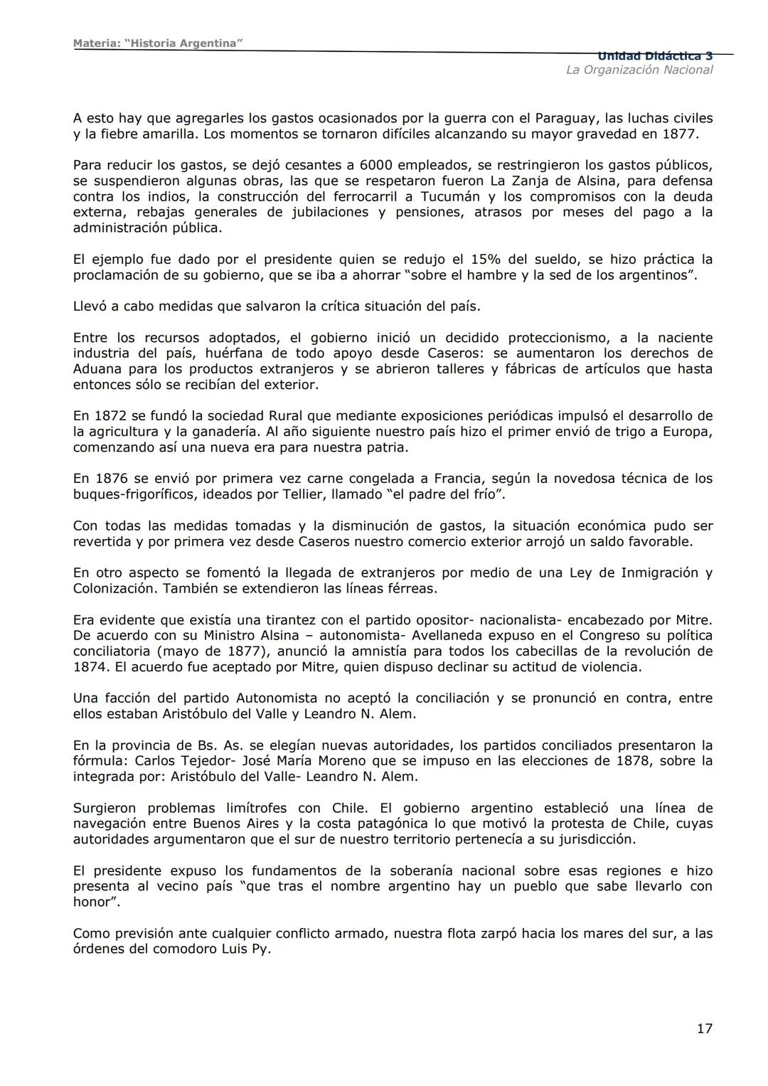 # Curso de Apoyo para el Ingreso a los
Institutos de Formación del Ejército
Argentino
# Materia:
"Historia Argentina"
# Unidad Didáctica 1